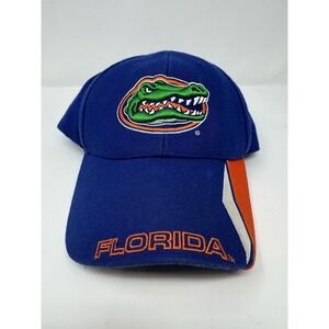 Florida Gators Hat Football Blue Embroidered Logo Sports Adjustable Cap